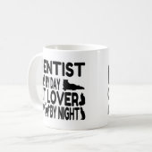 Tandarts Cat Lover Koffiemok (Voorkant links)