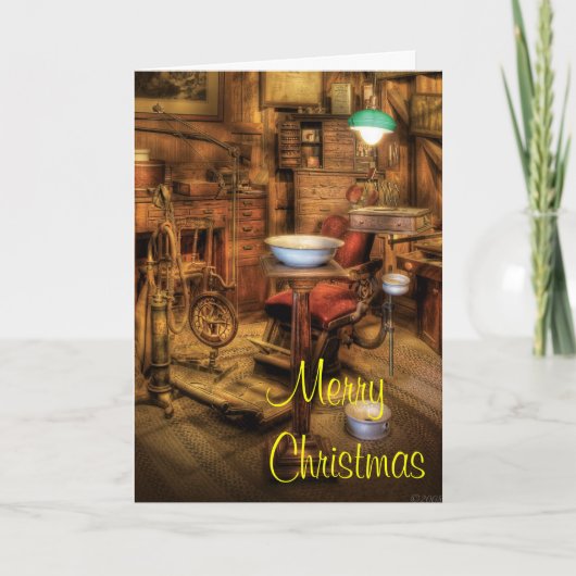 Tandarts - De Tandarts Kantoor Feestdagen Kaart (Voorkant)