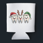 Tandarts Dental Christmas Santa Floss kerstboom Blikjeskoeler<br><div class="desc">Floss Christmas Design,  Christmas Floss Graphic,  Tandheelkundige Vakantie Kunst,  Tanden met Kerstmuts,  Tandarts Christmas Design,  Feestelijke Tandheelkundige Kunst,  Floss met Kerstmuts,  Kerst Tandheelkundige Thema,  Vakantie Floss Design,  Santa Hat Floss Graphic</div>