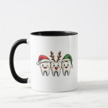 Tandarts Dental Christmas Santa Floss kerstboom