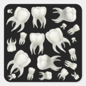 Tandarts droomtand Sticker (Voorkant)