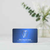 Tandarts Elite Dental Visitekaartje (Staand voorkant)