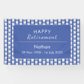 Tandarts en orthodontist Pensioen Spandoek (Horizontaal)