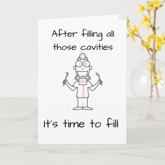 ** TANDARTS GAAT MET PENSIOEN ** NIET TANDEN VULLE KAART (Gele Bloem)