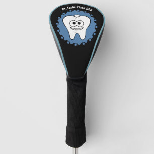 Tandarts gelukkige tand golfheadcover