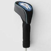 Tandarts gelukkige tand golfheadcover (Schuin)