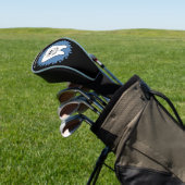 Tandarts gelukkige tand golfheadcover (Insitu)