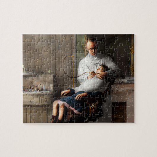 Tandarts - Goede mondhygiëne 1918 Legpuzzel (Horizontaal)