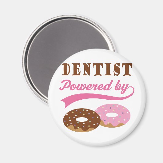 Tandarts Grappig Gift Magneet (Voorkant / Achterkant)