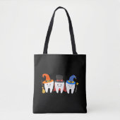 Tandarts Halloween Tanden Tand Tote Bag (Voorkant)