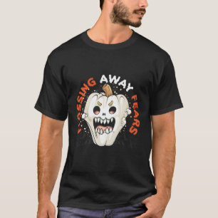 Tandarts Halloween Trick or treat Tandheelkunde T-shirt