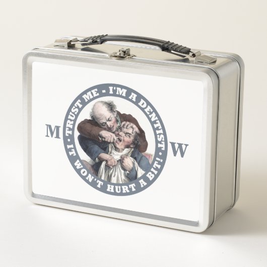 TANDARTS humoristische aangepaste monogram (Voorkant)