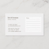 Tandarts Kantoor Afspraak Herinnering Afsprakenkaartje (Achterkant)