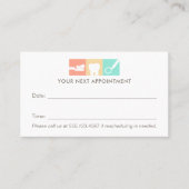 Tandarts Kantoor Afspraak Herinnering Afsprakenkaartje (Voorkant)