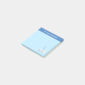 Tandarts Kantoor gepersonaliseerde post-it notitie Post-it® Notes (Schuin)