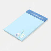 Tandarts Kantoor gepersonaliseerde post-it notitie Post-it® Notes (Schuin)