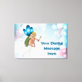 Tandarts Kantoor gewikkeld doek Canvas Afdruk (Voorkant)