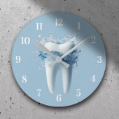 Tandarts Kantoor Moderne Tand & Water Tandheelkund Ronde Klok