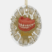 Tandarts Keramisch Ornament (Rechts)