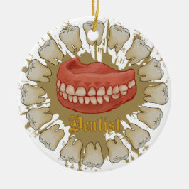 Tandarts Keramisch Ornament