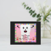 Tandarts Kerst Cartoon Feestdagenkaart (Staand voorkant)