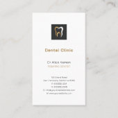 tandarts | kindertandarts visitekaartje (Voorkant)