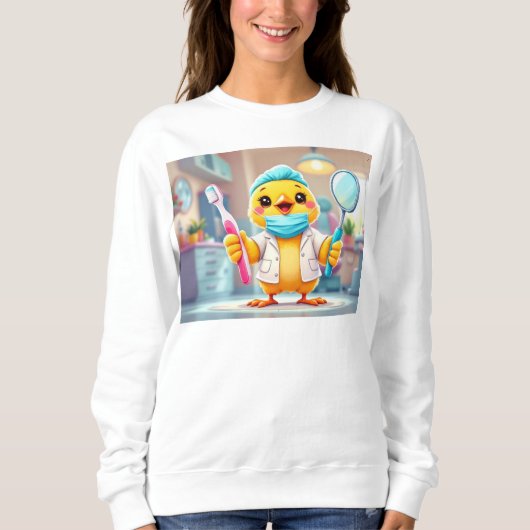 Tandarts Kip T-shirt (Voorkant)