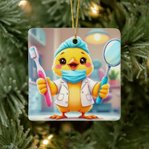 Tandarts Kuiken Ornament