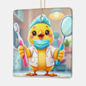 Tandarts Kuiken Ornament (Links)