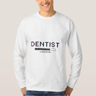 Tandarts Laad Storings Pixel Humor T-shirt