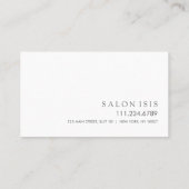 Tandarts Logo Afsprakenkaartje (Achterkant)