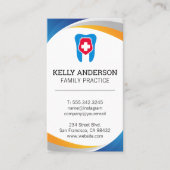 Tandarts Logo | Gezondheidszorg Visitekaartje (Voorkant)