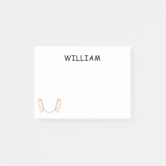 Tandarts Logo Post-it® Notes (Voorkant)