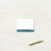 Tandarts Logo Post-it® Notes (Op bureau)
