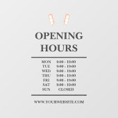 Tandarts Logo Raamsticker (Vel)