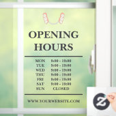 Tandarts Logo Raamsticker (Huis)