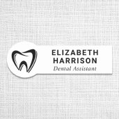 Tandarts Logo Tandartsbureau Wit Naamplaatje