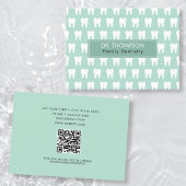 Tandarts Logo Tandheelkunde QR Code Social Media Visitekaartje