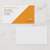 Tandarts Logo Visitekaartje (Voorkant / Achterkant)