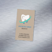 Tandarts Magnetisch Visitekaartje (Voorbeeld)