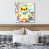 Tandarts Meisje Canvas Afdruk (Insitu (Slaapkamer))