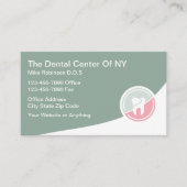 Tandarts Modern Low Key Afspraakkaarten Afsprakenkaartje (Voorkant)