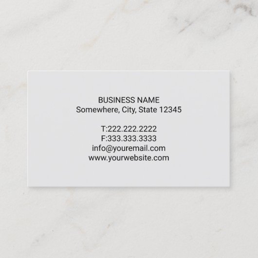 Tandarts Modern Sparkle Tooth Logo Blauw Tandheelk Visitekaartje (Achterkant)