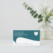 Tandarts Moderne Aanstelling Herinnering Visitekaa Afsprakenkaartje (Staand voorkant)