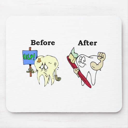 tandarts muismat (Voorkant)