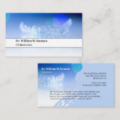 Tandarts of orthodontist moderne onzichtbare align visitekaartje (Voorkant / Achterkant)