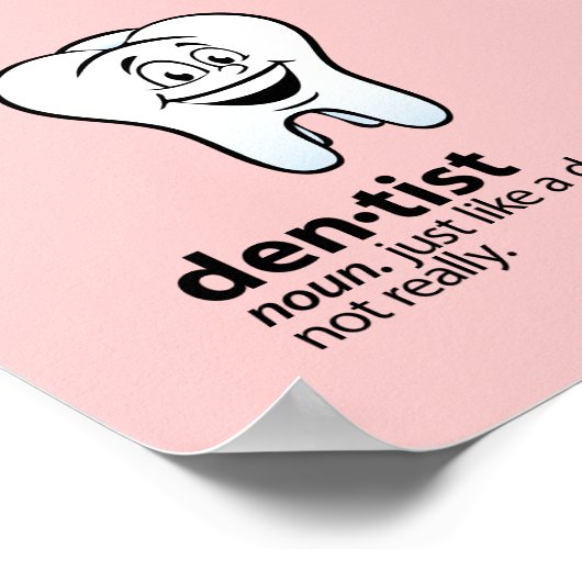 Tandarts Poster (Hoek)