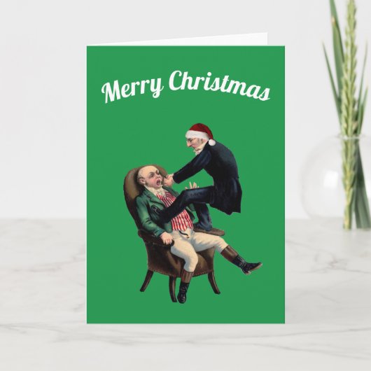Tandarts Prettig Kerstfeest Kaart (Voorkant)