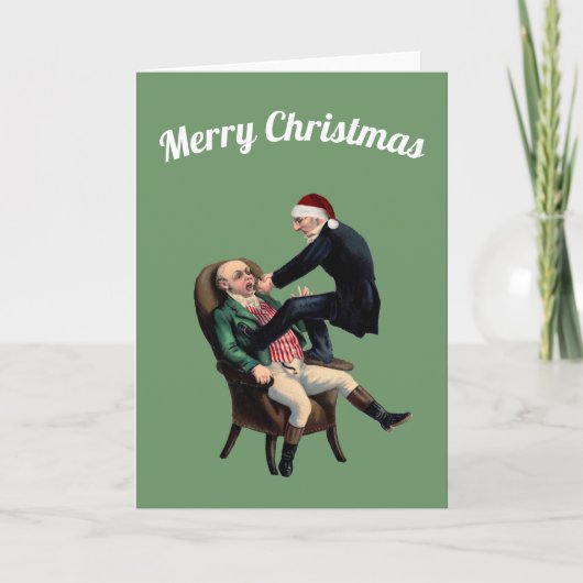 Tandarts Prettig Kerstfeest Kaart (Voorkant)