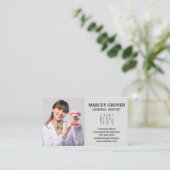 Tandarts Professional | Tandartsinstrumenten Visitekaartje (Staand voorkant)